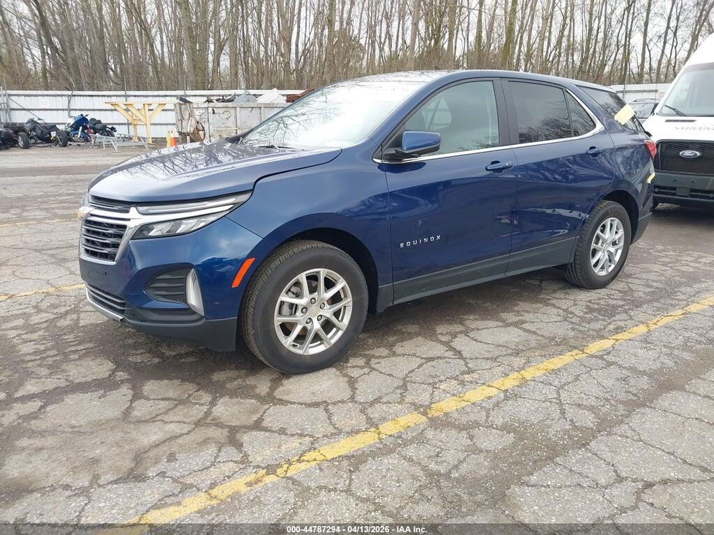 3GNAXUEV3NL240477 2022 CHEVROLET EQUINOX photo no. 2