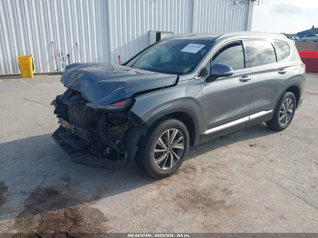 5NMS5CAD1KH033489 2019 HYUNDAI SANTA FE photo no. 2