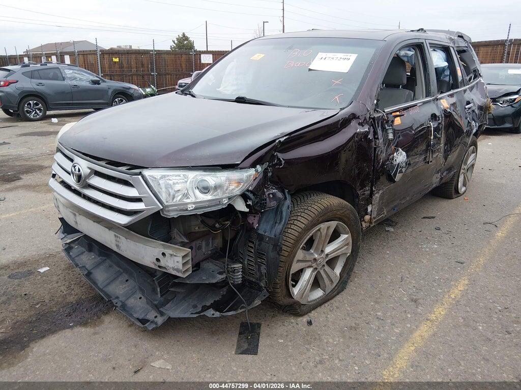 5TDDK3EH0CS175037 2012 TOYOTA HIGHLANDER photo no. 2