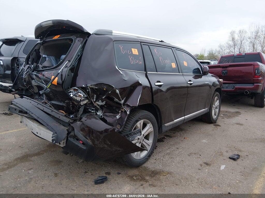 5TDDK3EH0CS175037 2012 TOYOTA HIGHLANDER photo no. 4
