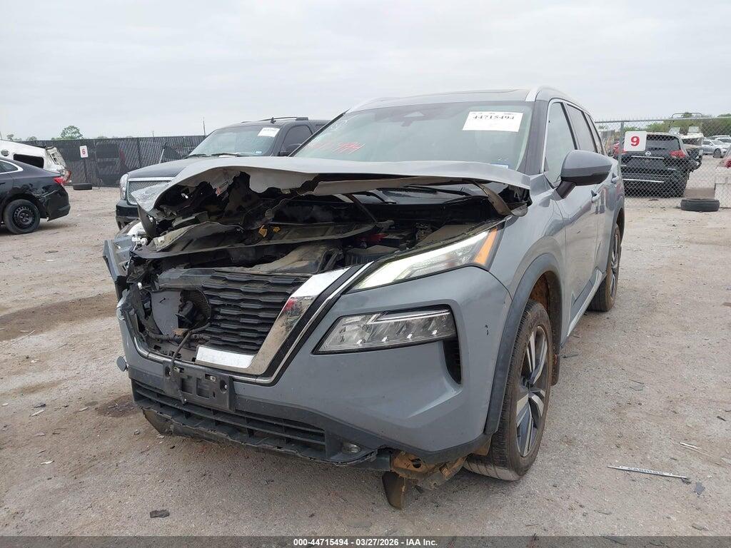 5N1AT3CA1MC700076 2021 NISSAN ROGUE photo no. 2