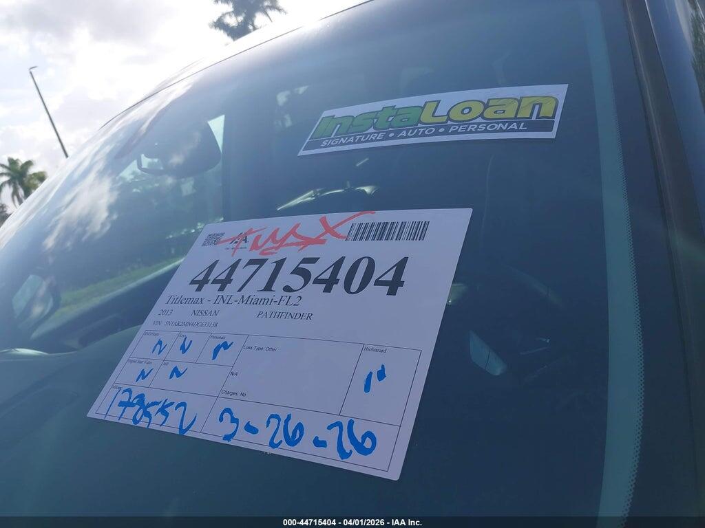 5N1AR2MN4DC633158 2013 NISSAN PATHFINDER photo no. 7