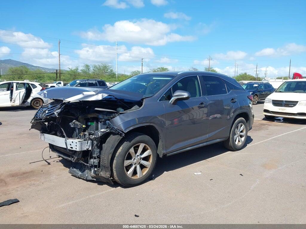 2T2ZZMCAXGC011625 2016 LEXUS RX 350 photo no. 2