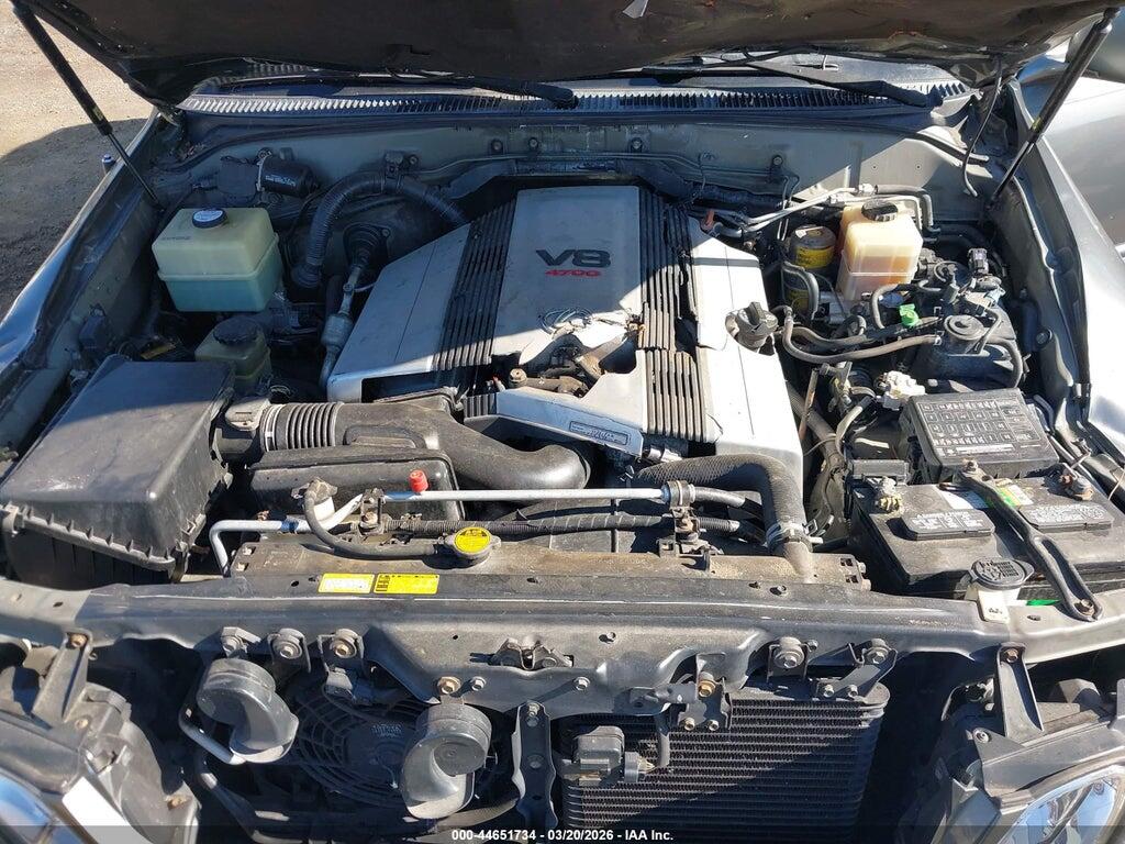 JT6HT00W3Y0093694 2000 LEXUS LX 470 photo no. 10