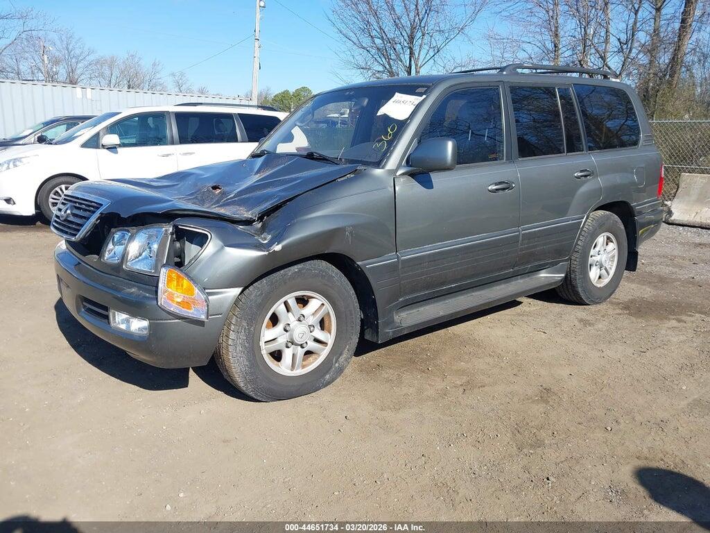 JT6HT00W3Y0093694 2000 LEXUS LX 470 photo no. 2