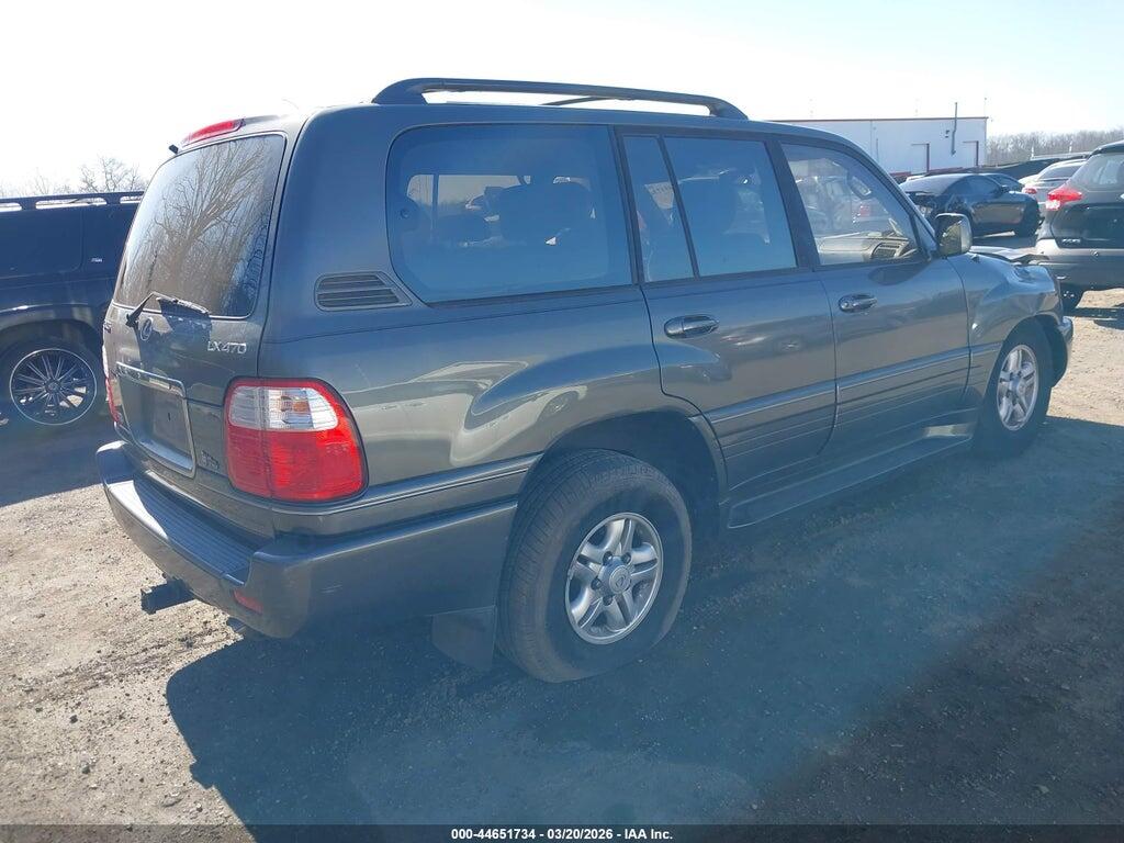 JT6HT00W3Y0093694 2000 LEXUS LX 470 photo no. 4