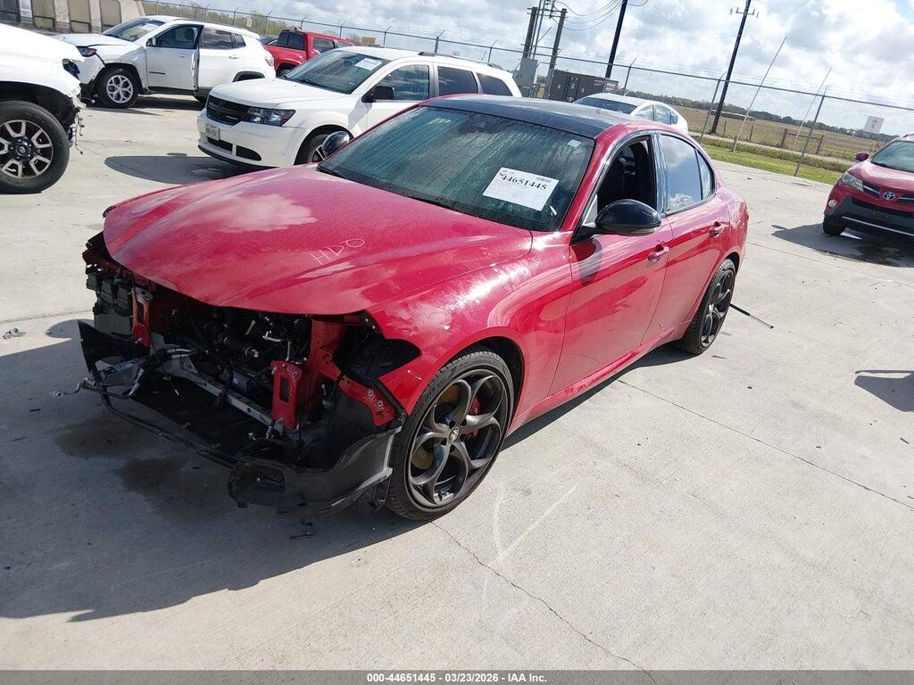 ZARFAMBN6M7649361 2021 ALFA ROMEO GIULIA photo no. 2