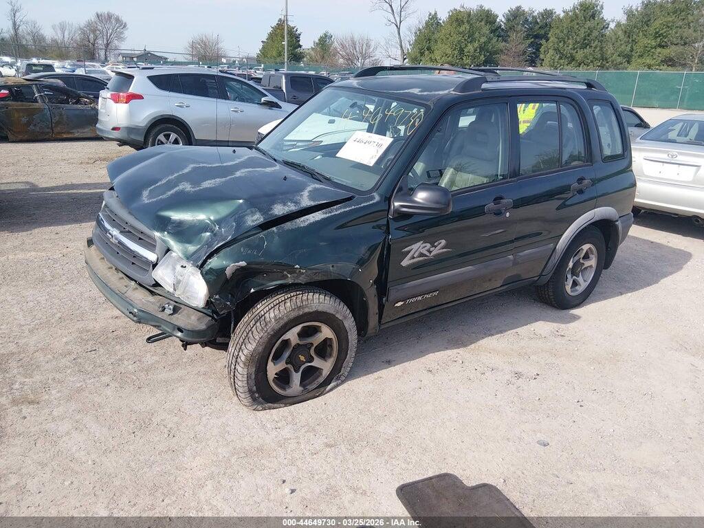 2CNBJ734X26931527 2002 CHEVROLET TRACKER photo no. 2