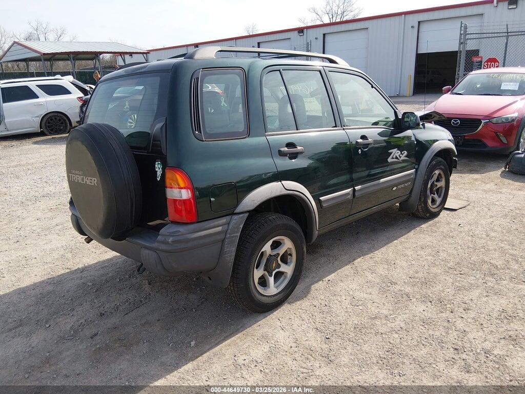 2CNBJ734X26931527 2002 CHEVROLET TRACKER photo no. 4