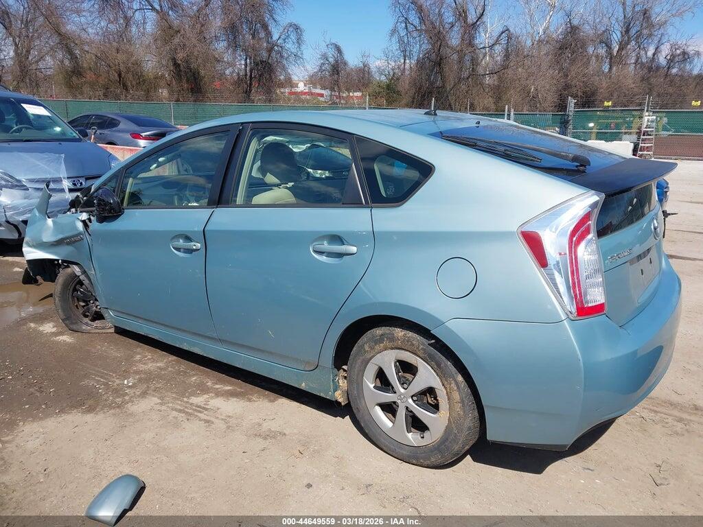JTDKN3DU5D1732844 2013 TOYOTA PRIUS photo no. 3