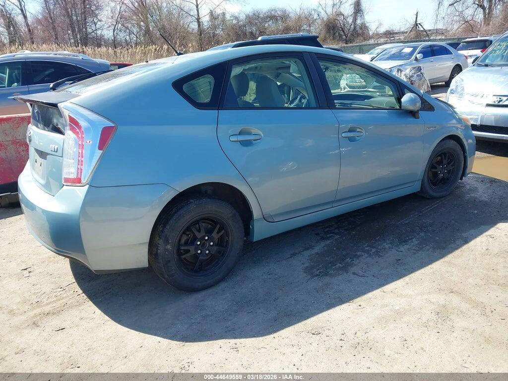 JTDKN3DU5D1732844 2013 TOYOTA PRIUS photo no. 4
