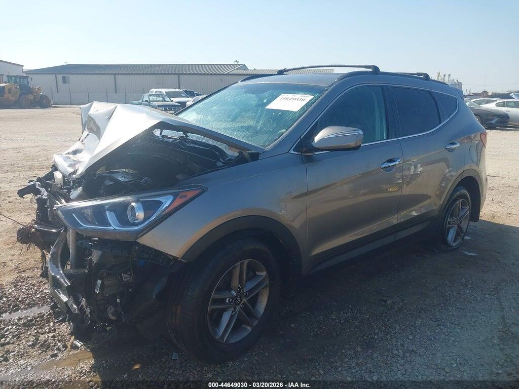5NMZU3LB1JH063281 2018 HYUNDAI SANTA FE SPORT photo no. 2