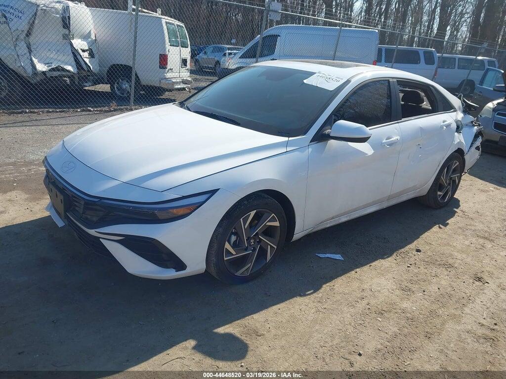 KMHLS4DGXSU070490 2025 HYUNDAI ELANTRA photo no. 2