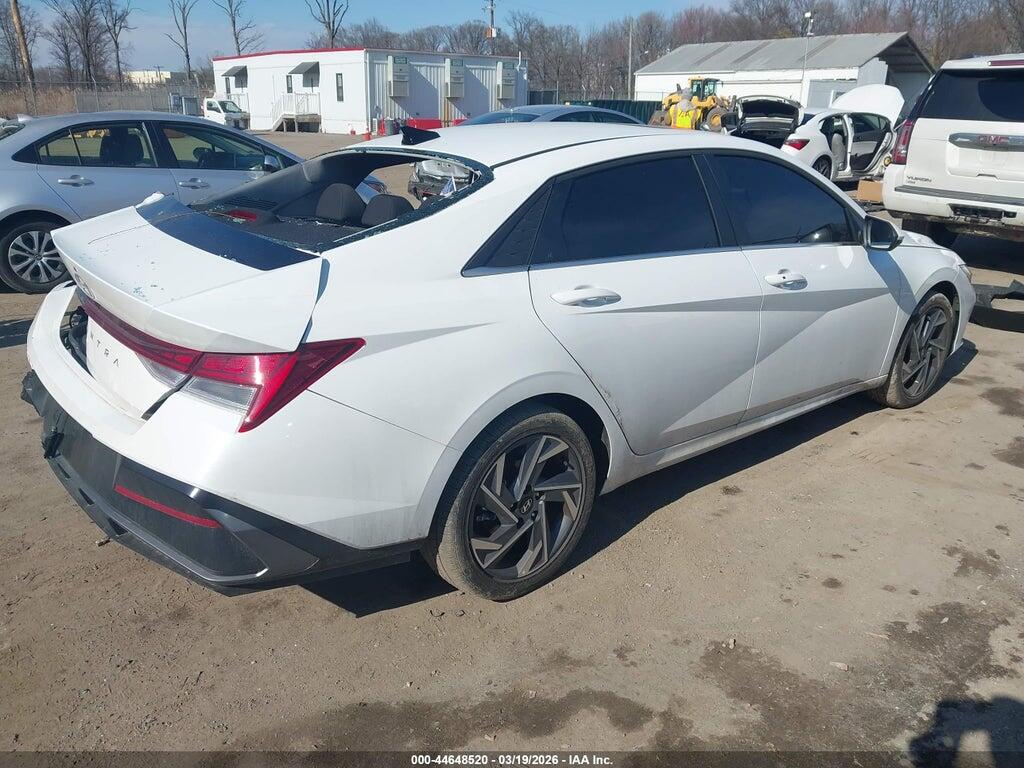 KMHLS4DGXSU070490 2025 HYUNDAI ELANTRA photo no. 4