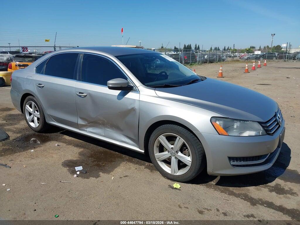 1VWBP7A33CC076978 2012 VOLKSWAGEN PASSAT photo no. 1