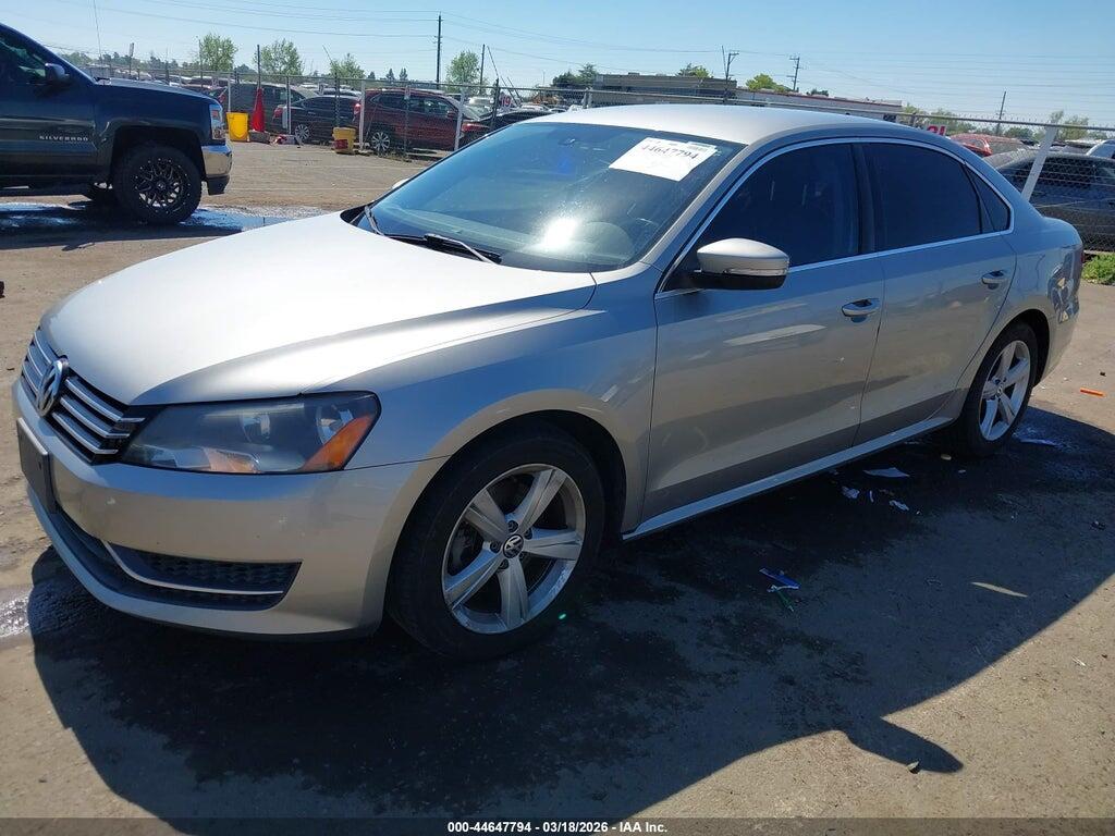 1VWBP7A33CC076978 2012 VOLKSWAGEN PASSAT photo no. 2