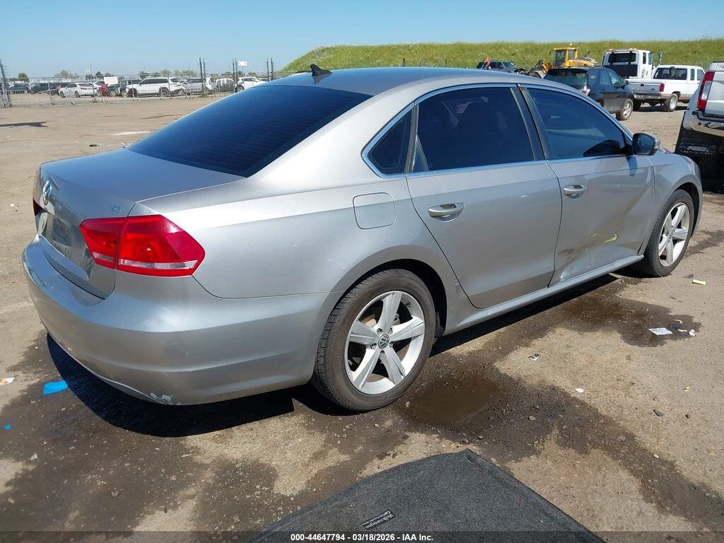 1VWBP7A33CC076978 2012 VOLKSWAGEN PASSAT photo no. 4
