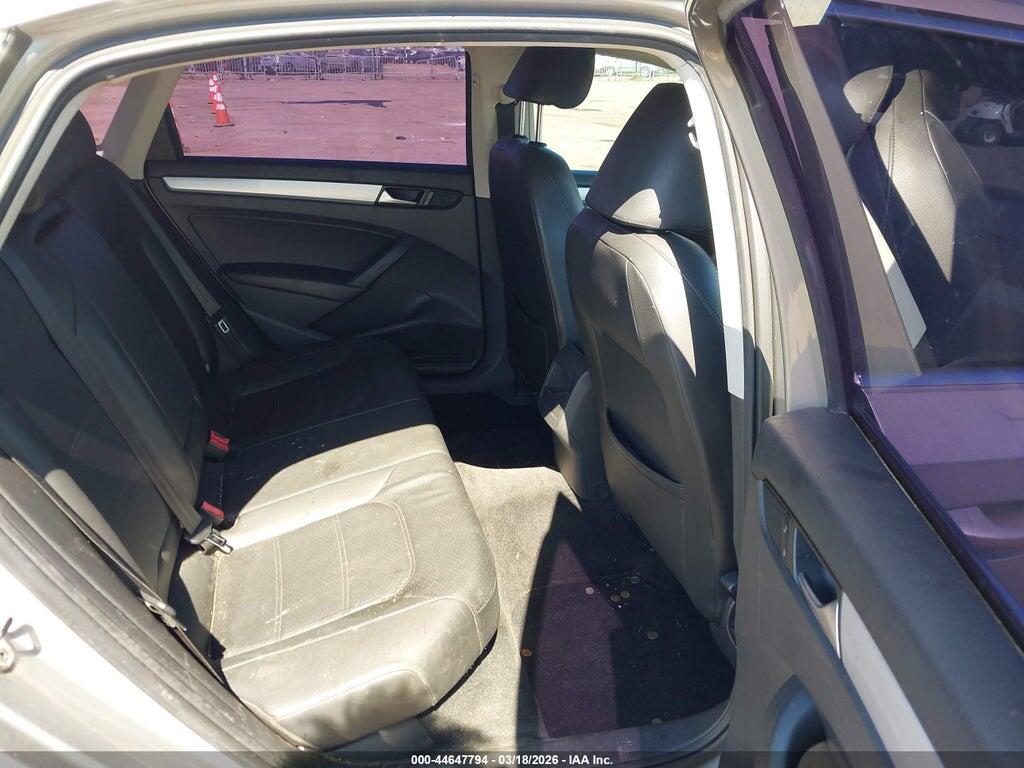 1VWBP7A33CC076978 2012 VOLKSWAGEN PASSAT photo no. 8