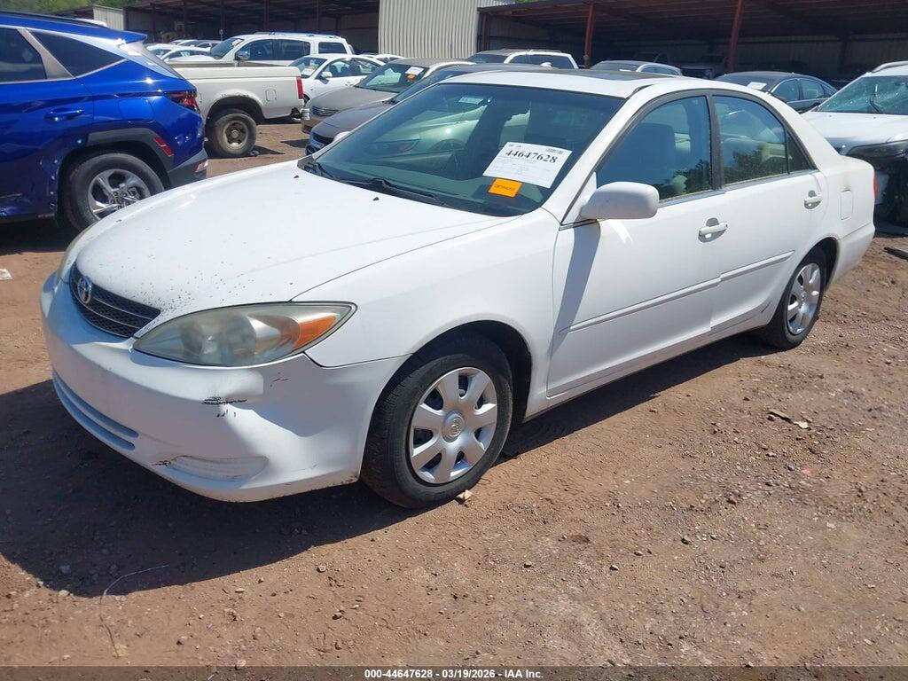 4T1BE32K52U007186 2002 TOYOTA CAMRY photo no. 2