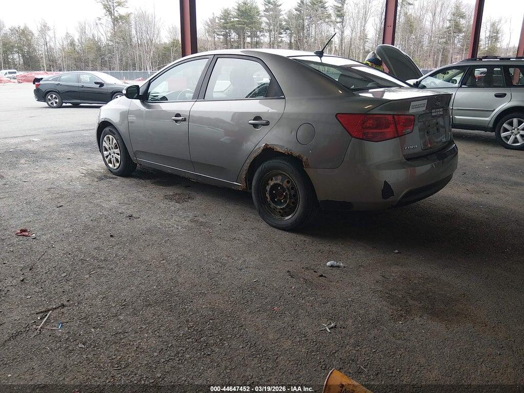 KNAFU4A23A5168562 2010 KIA FORTE photo no. 3