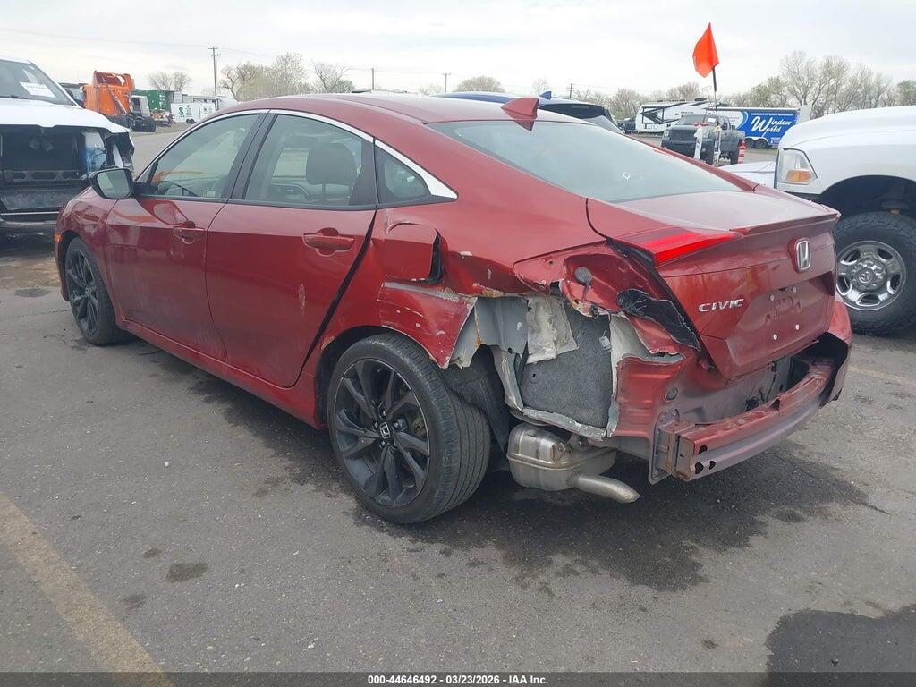 JHMFC1F31KX003894 2019 HONDA CIVIC photo no. 3