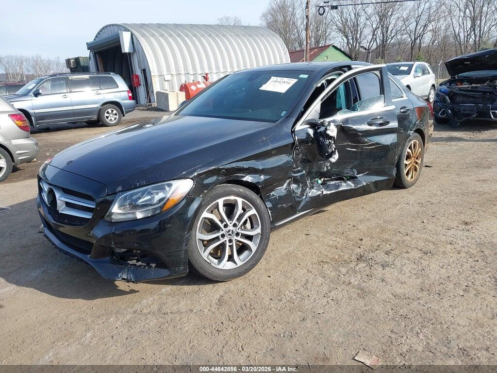 WDDWF4JB6JR401748 2018 MERCEDES-BENZ C 300 photo no. 2