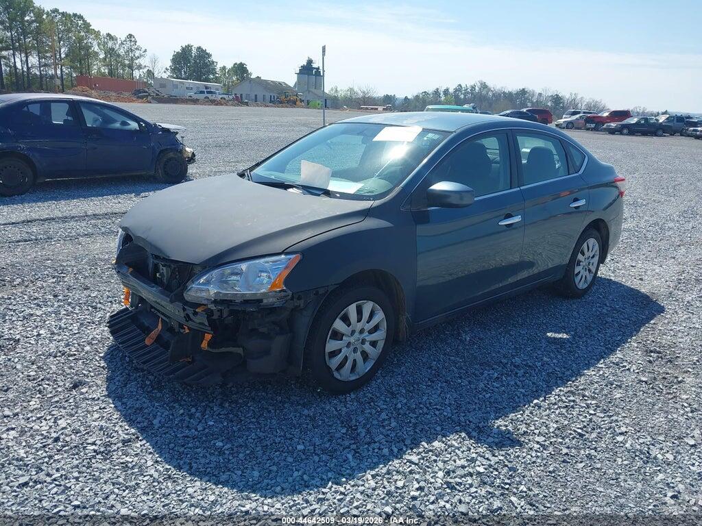 3N1AB7AP0EY310765 2014 NISSAN SENTRA photo no. 2