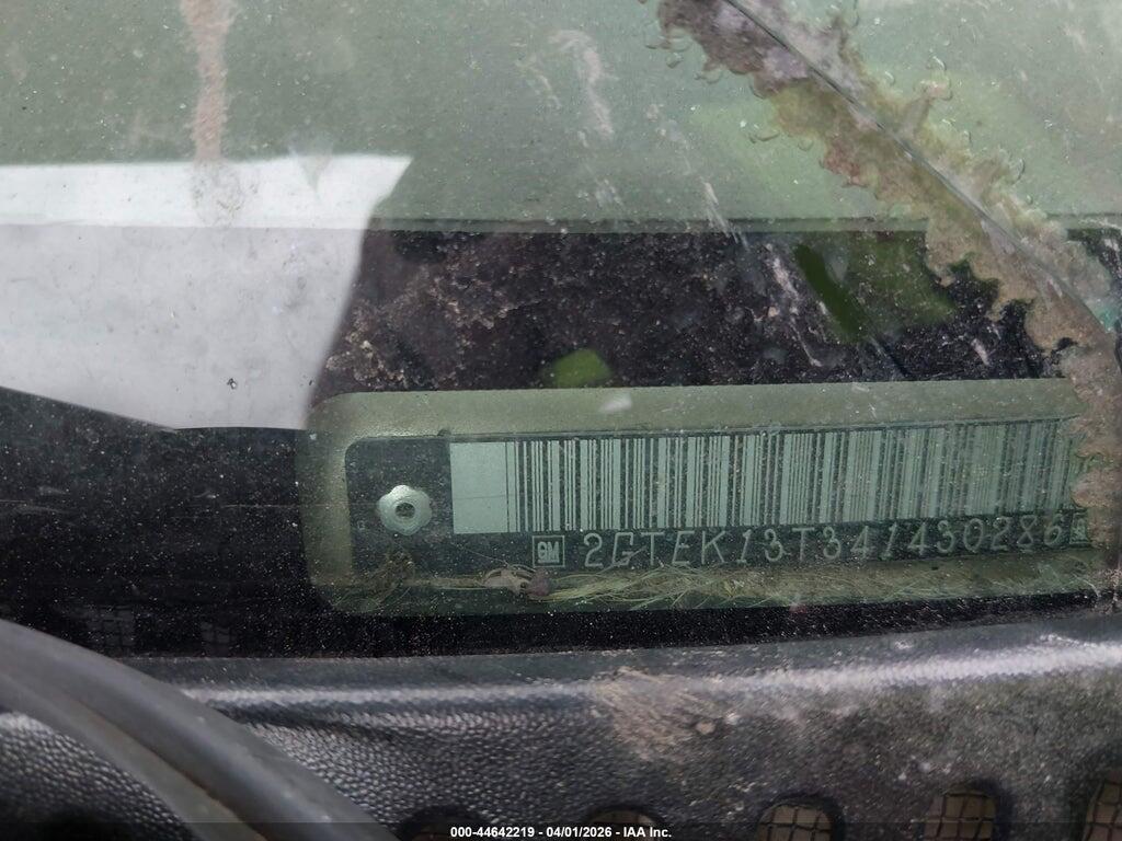 2GTEK13T341430286 2004 GMC SIERRA 1500 photo no. 9