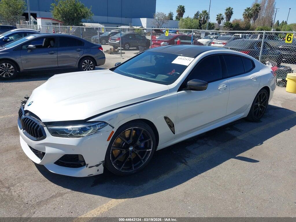 WBAGV8C08NCJ17970 2022 BMW M850I GTAN COUPE photo no. 2