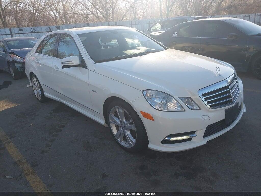 WDDHF8JB9CA544923 2012 MERCEDES-BENZ E 350 photo no. 1