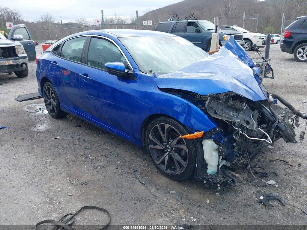 2HGFC2F82MH505180 2021 HONDA CIVIC photo no. 1