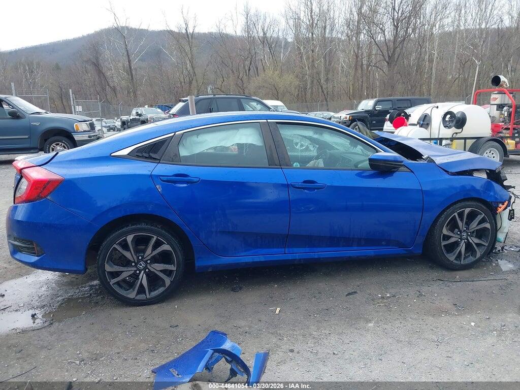 2HGFC2F82MH505180 2021 HONDA CIVIC photo no. 12