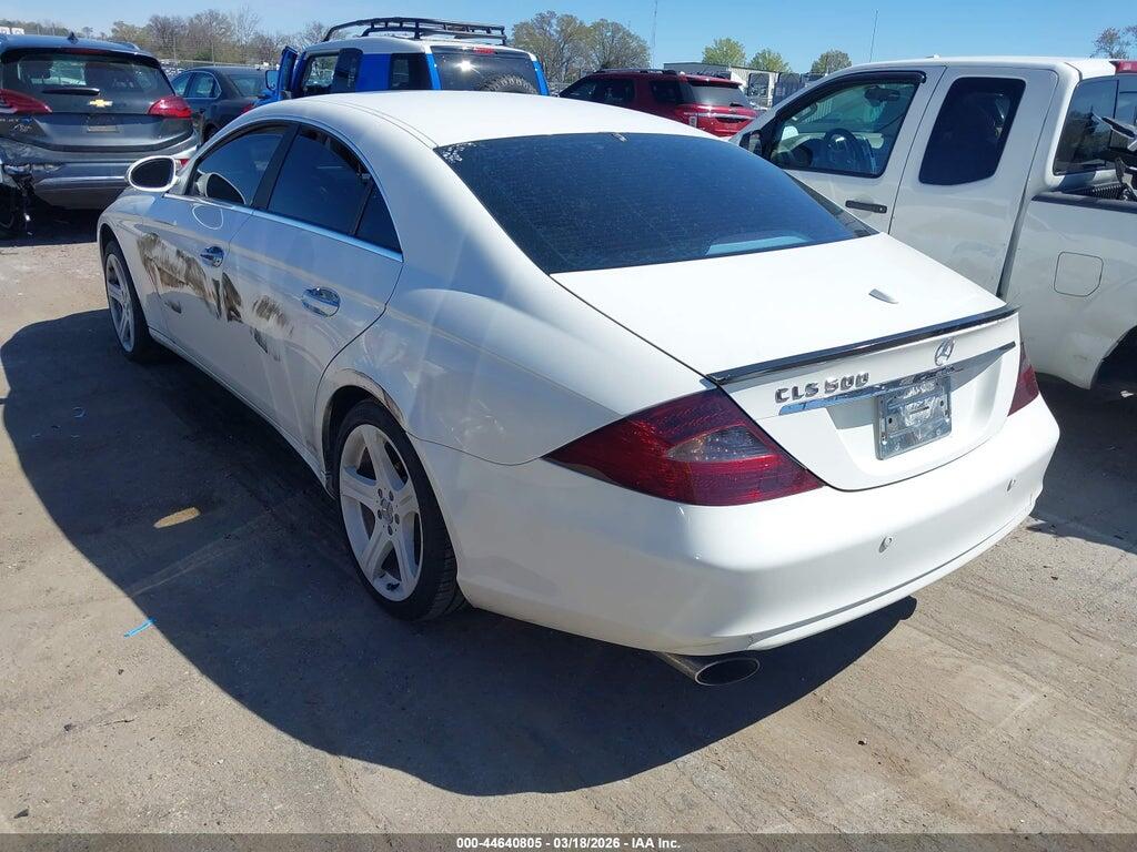 WDDDJ75X26A063316 2006 MERCEDES-BENZ CLS 500 photo no. 3