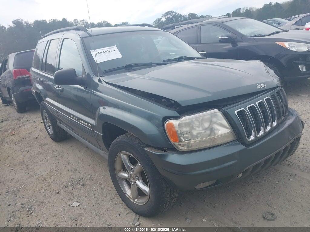 1J8GW68J92C230983 2002 JEEP GRAND CHEROKEE photo no. 1
