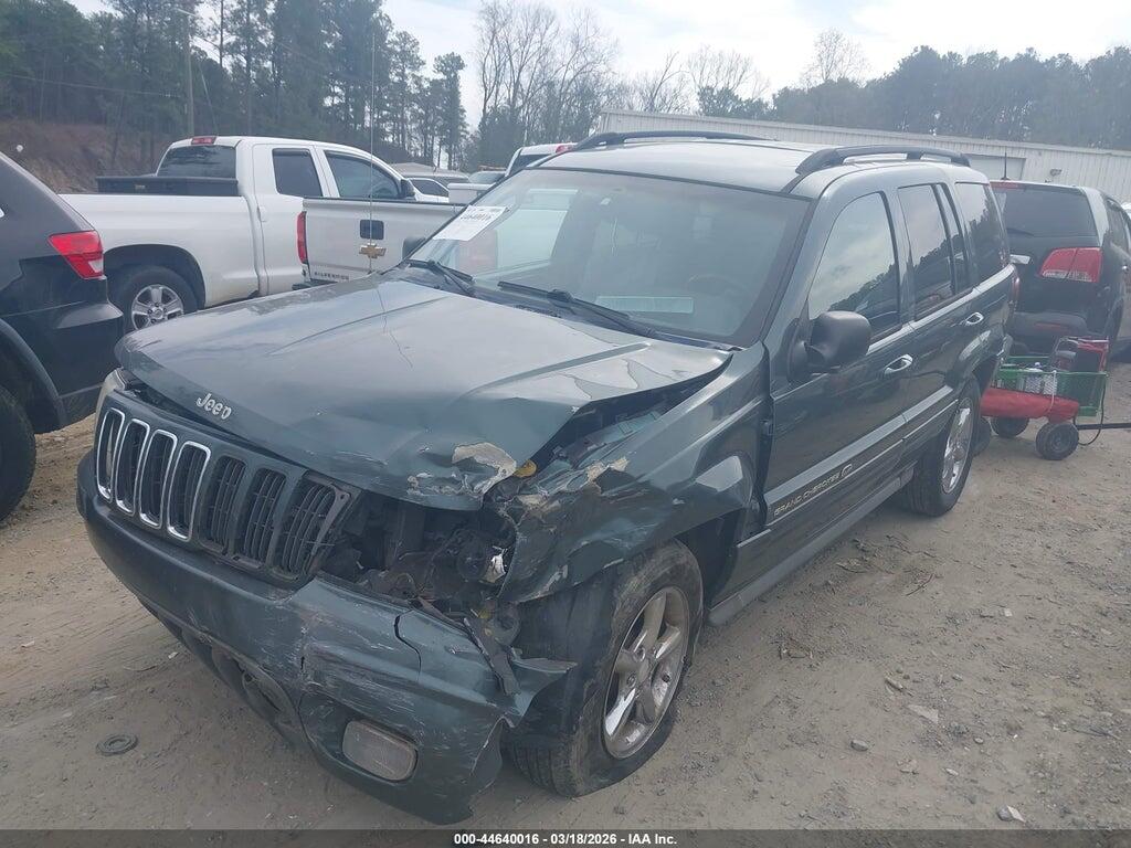 1J8GW68J92C230983 2002 JEEP GRAND CHEROKEE photo no. 2