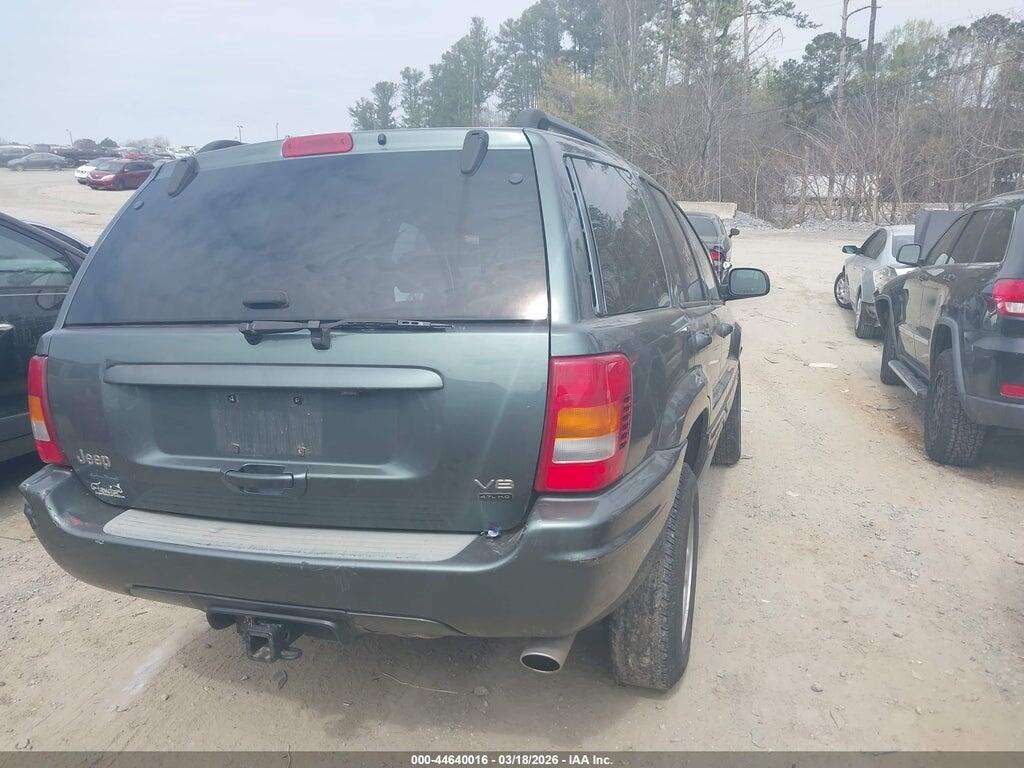 1J8GW68J92C230983 2002 JEEP GRAND CHEROKEE photo no. 4