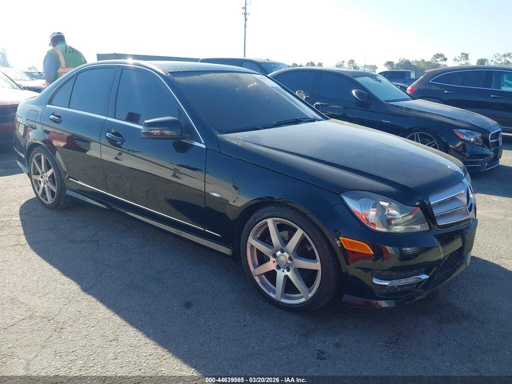 WDDGF4HB3CA719483 2012 MERCEDES-BENZ C 250 photo no. 1