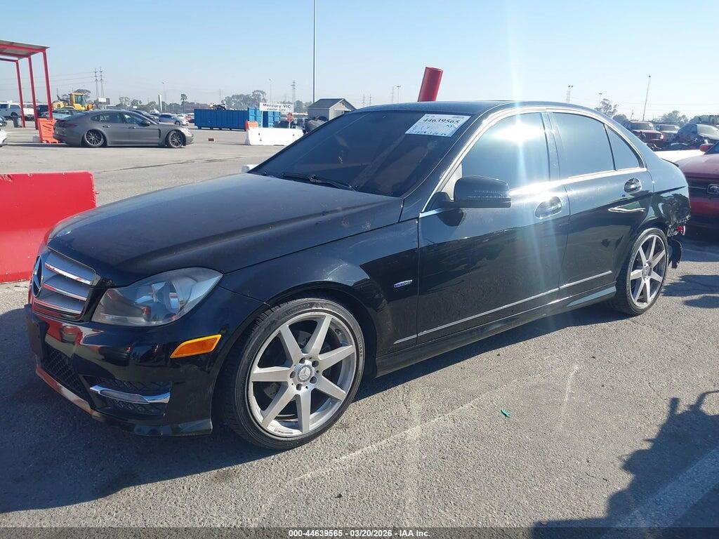 WDDGF4HB3CA719483 2012 MERCEDES-BENZ C 250 photo no. 2