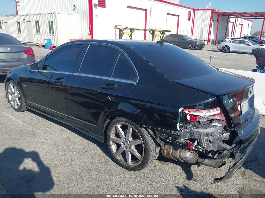 WDDGF4HB3CA719483 2012 MERCEDES-BENZ C 250 photo no. 3