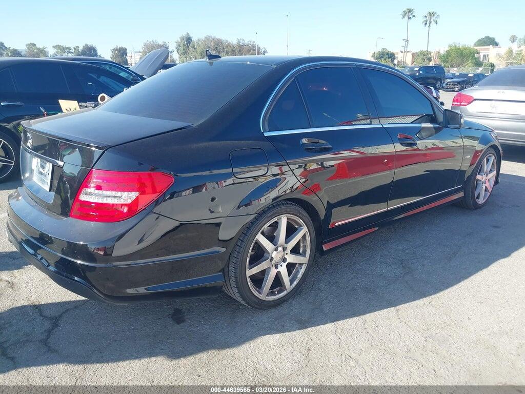 WDDGF4HB3CA719483 2012 MERCEDES-BENZ C 250 photo no. 4