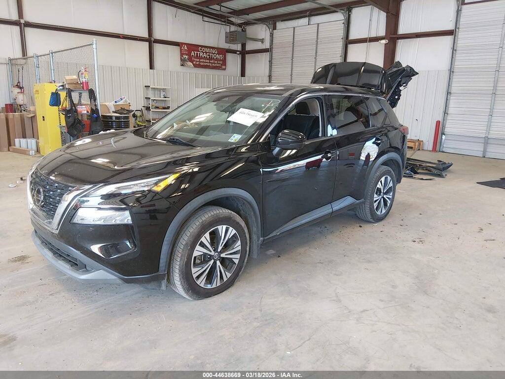 5N1AT3BA5MC794349 2021 NISSAN ROGUE photo no. 2