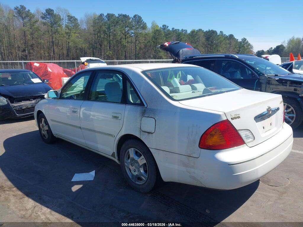 4T1BF28B1YU007547 2000 TOYOTA AVALON photo no. 3