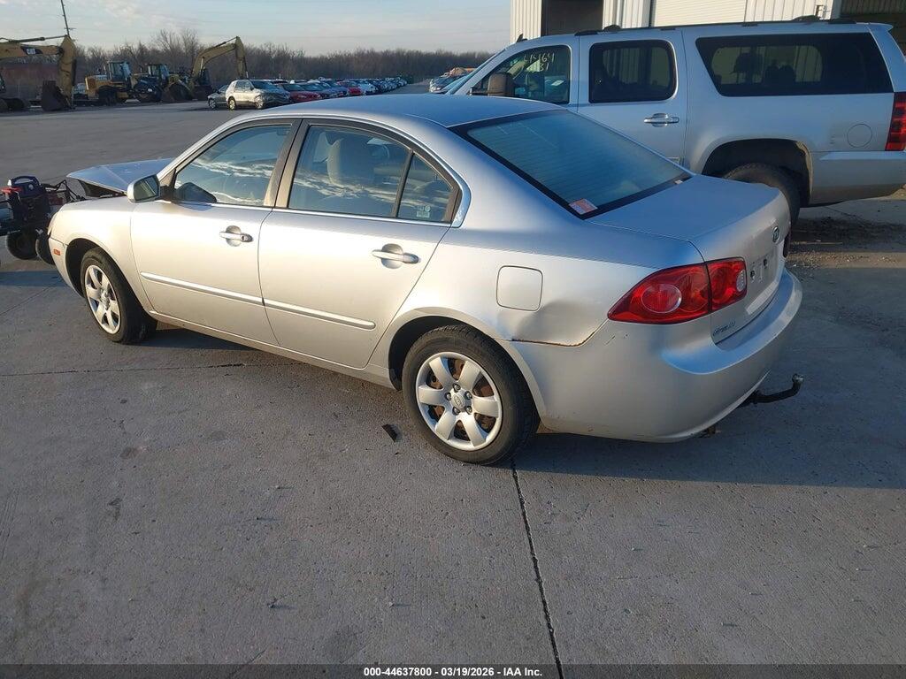 KNAGE123575122263 2007 KIA OPTIMA photo no. 3