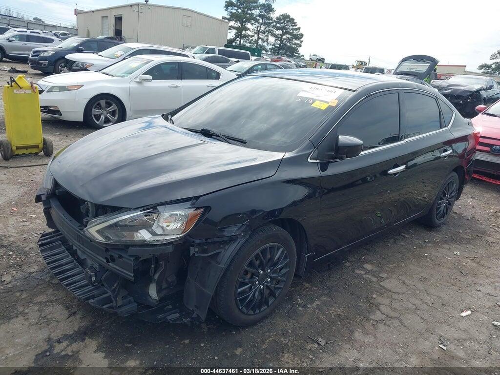 3N1AB7AP2KY393336 2019 NISSAN SENTRA photo no. 2