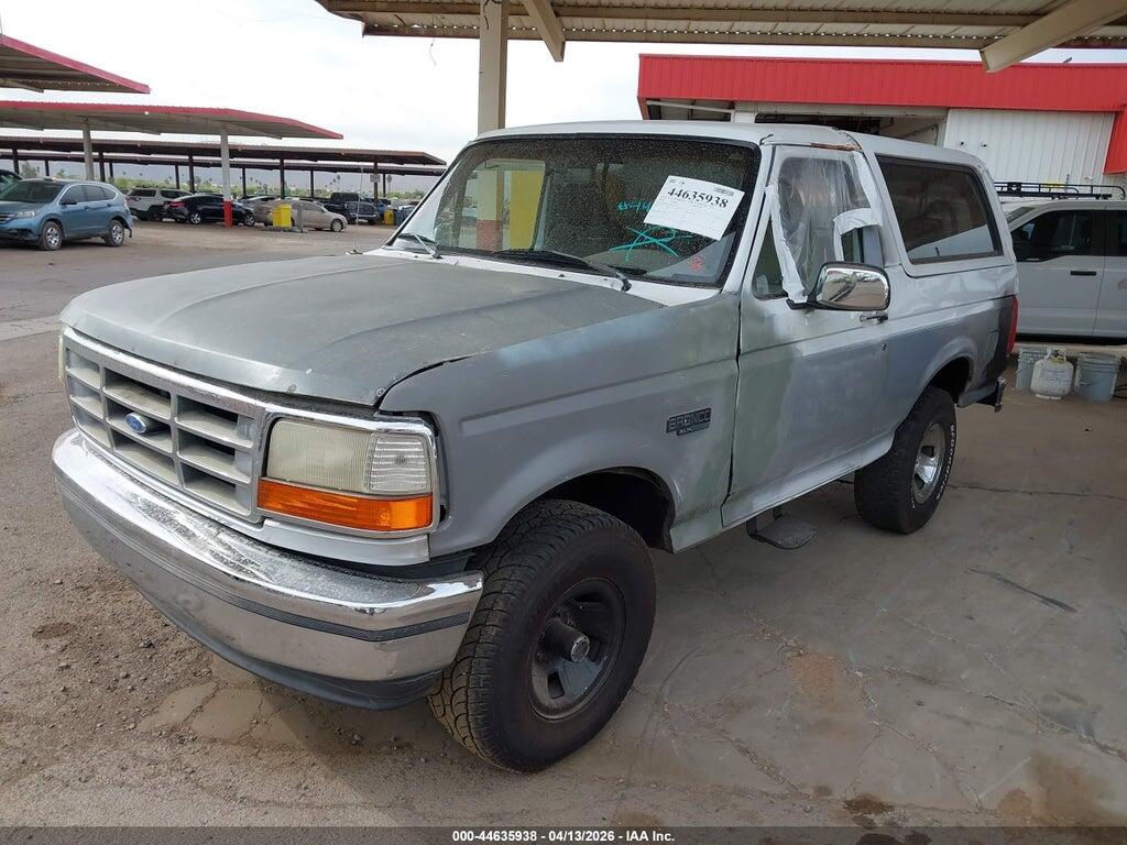 1FMEU15H1TLB63348 1996 FORD BRONCO photo no. 2