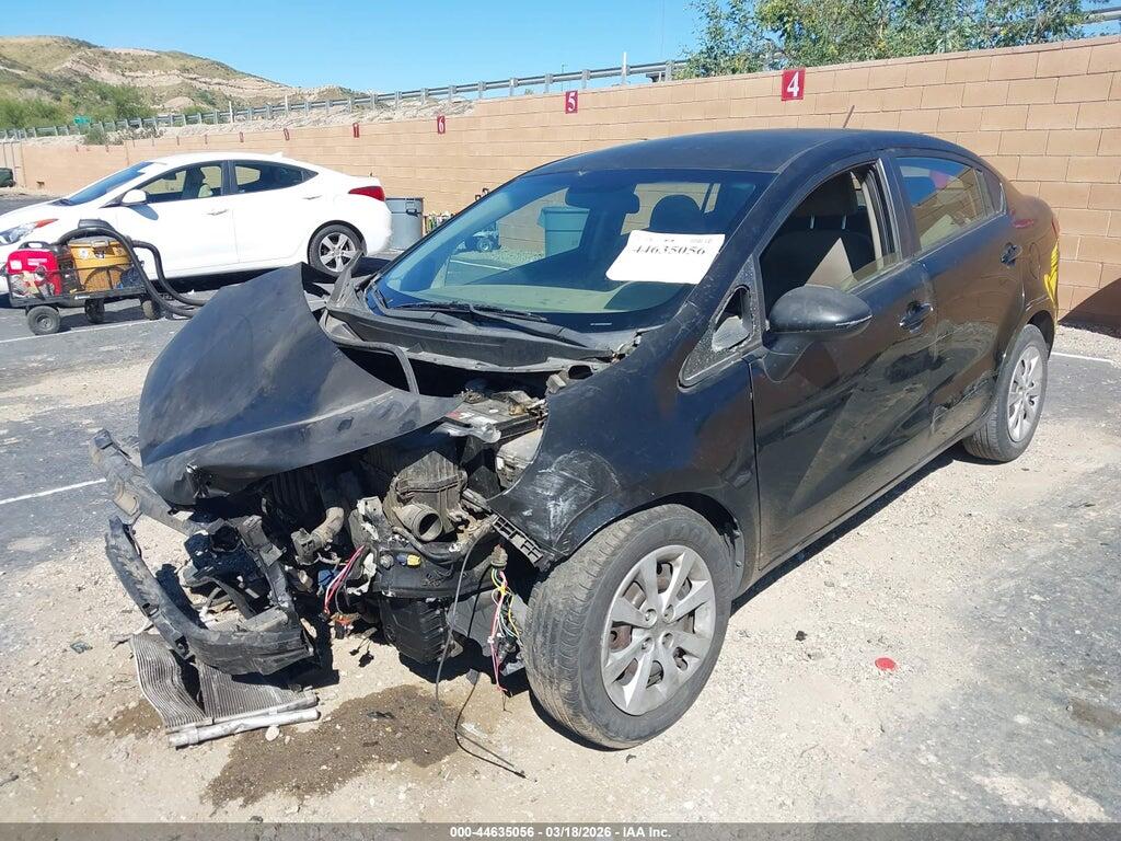 KNADM4A30E6336027 2014 KIA RIO photo no. 2