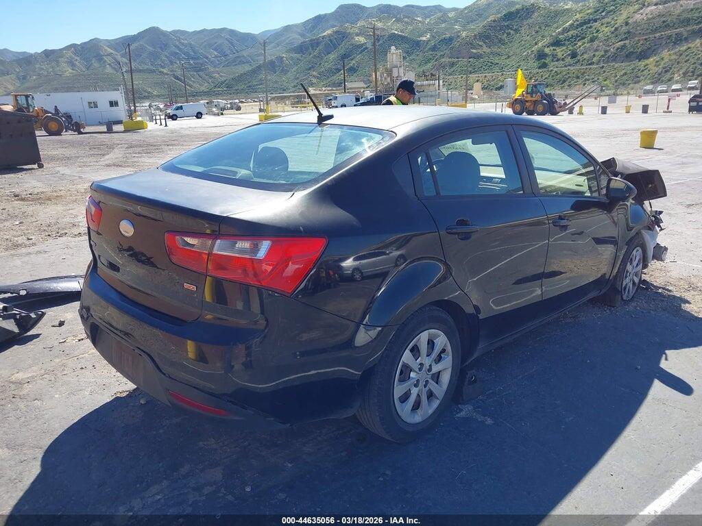KNADM4A30E6336027 2014 KIA RIO photo no. 4