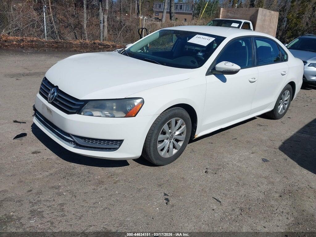 1VWAP7A31CC027919 2012 VOLKSWAGEN PASSAT photo no. 2