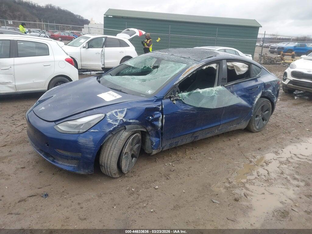 5YJ3E1EB2PF600299 2023 TESLA MODEL 3 photo no. 2