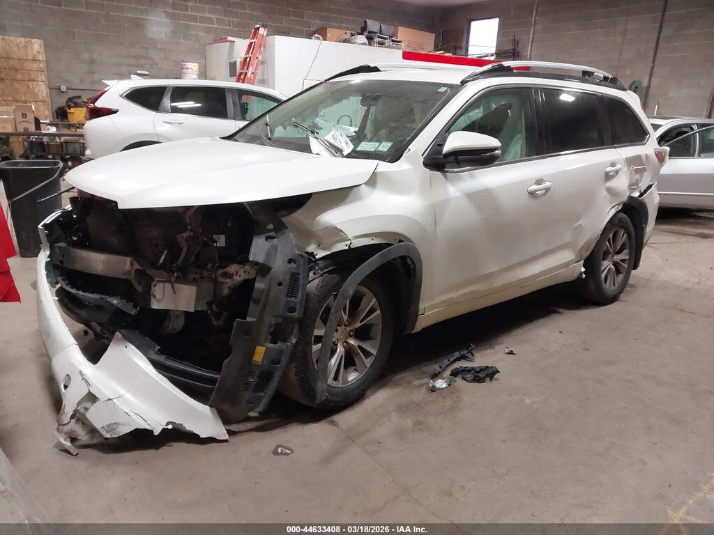 5TDBKRFH0ES004641 2014 TOYOTA HIGHLANDER photo no. 2